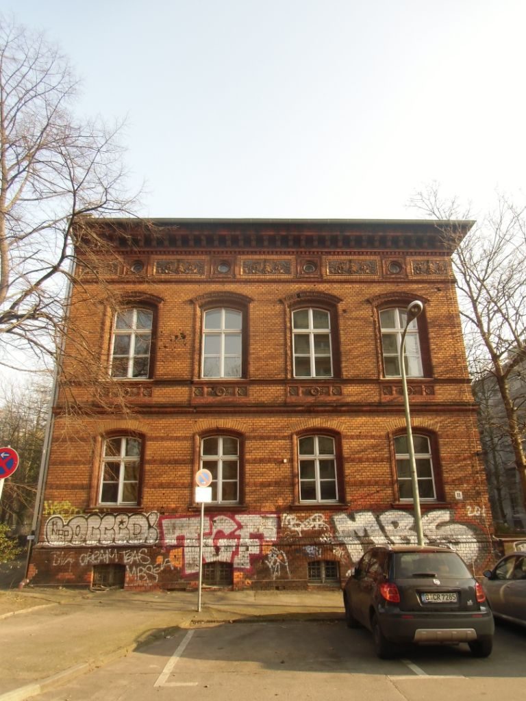 Das frühere Direktorenwohnhaus des Magareten-Lyzeums.