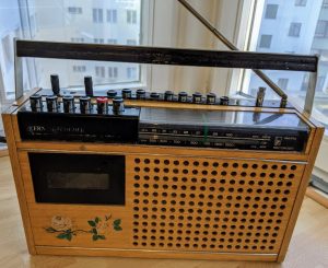 Ein Stern-Radio aus den frühen 1980er-Jahren.