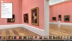 Virtueller Rundgang durch die Gemäldegalerie. 