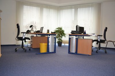 Ein Coworking Space bietet Büroplatz für eine bestimmte Zeit.