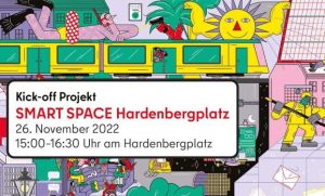 SMART SPACE Auftaktveranstaltung am Hardenbergplatz.