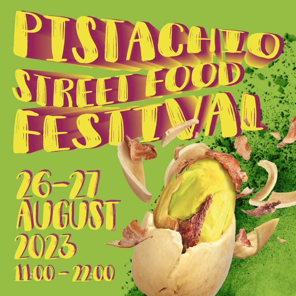Pistachio Street Food Festival Alles auf Grün MITTE bitte!