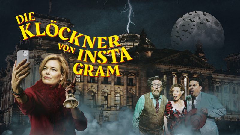 163. DISTEL-Programm: Die Klöckner von Instagram. Foto: sign.Berlin