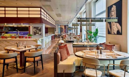 Midtown Grill im Berlin Marriott Hotel am Potsdamer Platz. © Marriott International