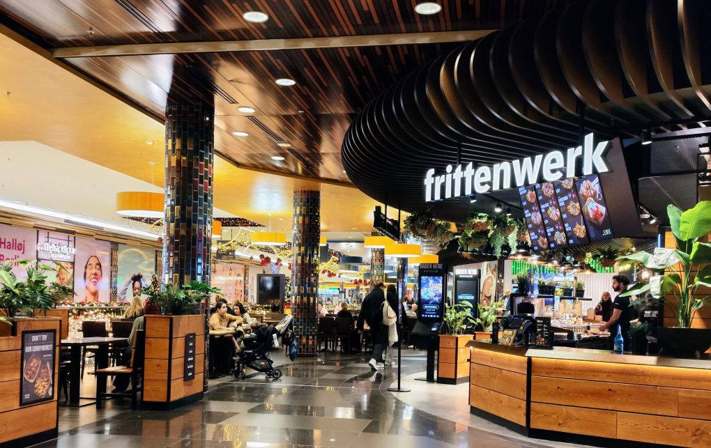Frittenwerk am Potsdamer Platz.