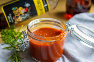 Ein Schuss Wurzelpeter in der Marinade verleiht Grillgemüse oder Fleisch den besonderem Twist.