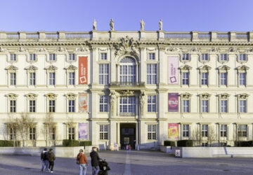 Blick auf die Nordfassade des Humboldt Forums © Stiftung Humboldt Forum im Berliner Schloss, Foto: Alexander Schippel