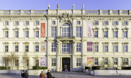 Blick auf die Nordfassade des Humboldt Forums © Stiftung Humboldt Forum im Berliner Schloss, Foto: Alexander Schippel
