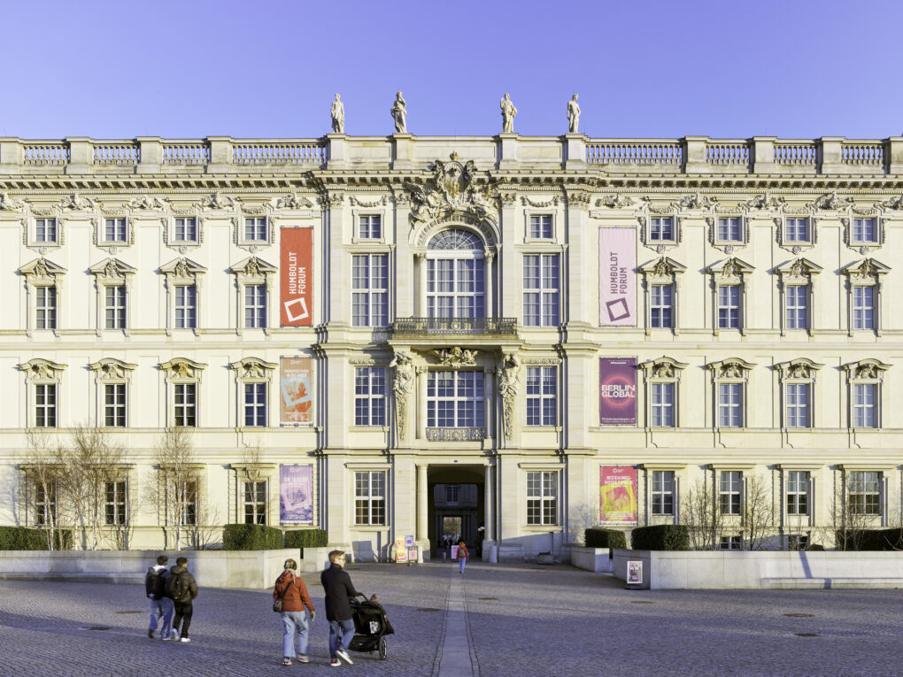 Blick auf die Nordfassade des Humboldt Forums © Stiftung Humboldt Forum im Berliner Schloss, Foto: Alexander Schippel