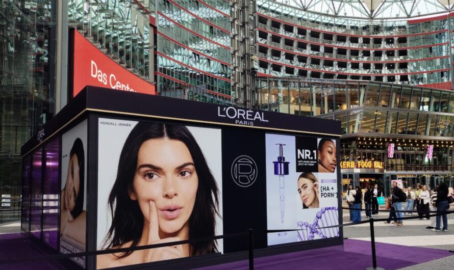 L’Oréal Paris eröffnet Pop-up am Potsdamer Platz
